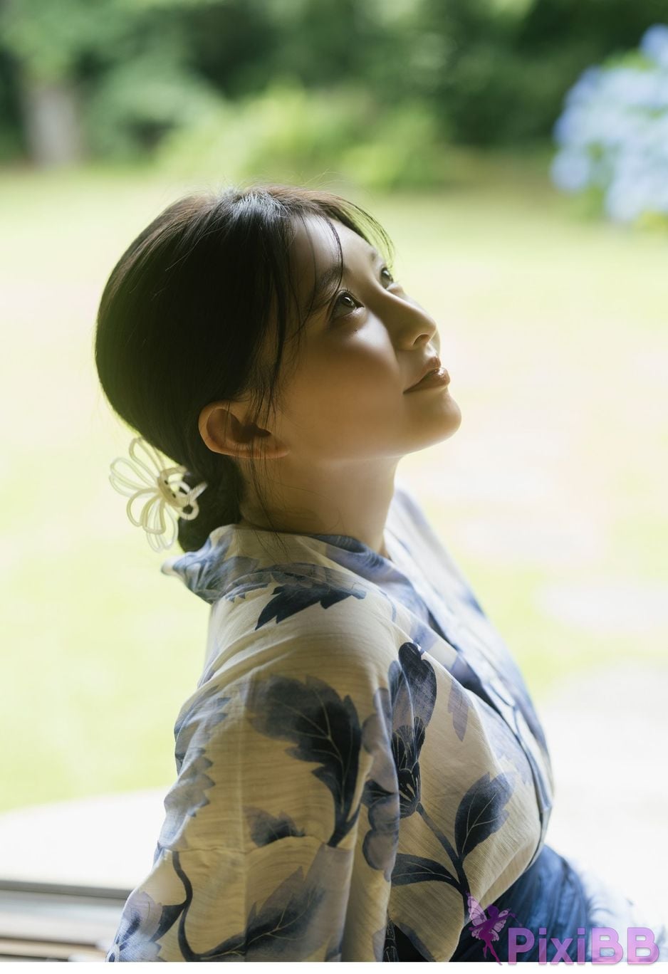 Japanese Idol Moka Hashimoto Moeka Digital only YJ PHOTO BOOK Tomoka SideB Neat and full of surprises Moka san PixiBB (28)